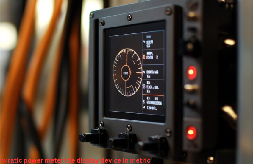 miratic power meter the display device in metric