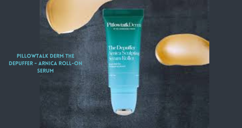 pillowtalk derm the depuffer - arnica roll-on serum
